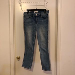 Madewell Skinny Tuxedo Stripe Jeans